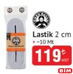 ÖREN BAYAN LASTİK 2 CM 10 MT